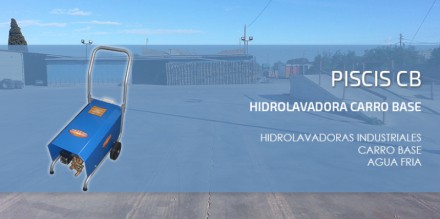 Hidrolavadora Piscis CB Hidrolavadora Piscis CB Carro Base Agua Fría 