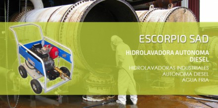 Hidrolavadoras Autonomas Escorpio SAD Hidrolavadoras Autonomas Escorpio SAD 