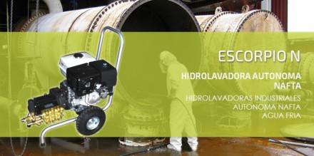 Hidrolavadoras Autonomas Nafta Escorpio N Hidrolavadora Autonoma a Nafta Escorpio N 