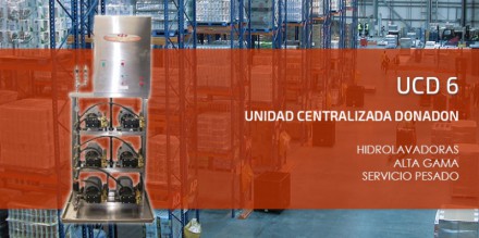 UCD 6 Unidad Centralizada de Lavado UCD 6 Equipos Especiales 