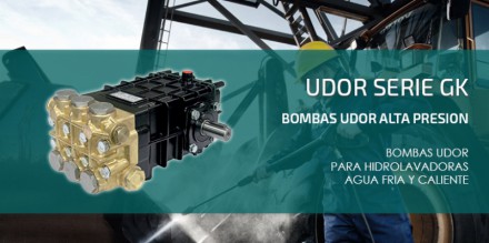 Bombas UDOR Alta Presión Serie GK Bombas UDOR Alta Presión Serie GK 