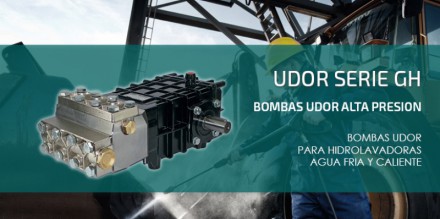 Bombas UDOR Alta Presión Serie GH Bombas UDOR Alta Presión Serie GH 