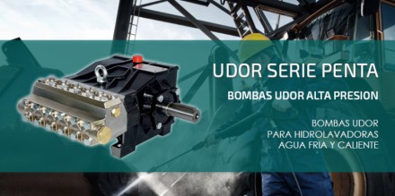 Bombas UDOR Alta Presión Serie PENTA Bombas UDOR Alta Presión Serie PENTA 