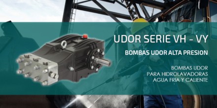 Bombas UDOR Alta Presión Serie VH - VY Bombas UDOR Alta Presión Serie VH - VY 