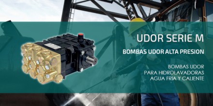 Bombas UDOR Alta Presión Serie M Bombas UDOR Alta Presión Serie M 