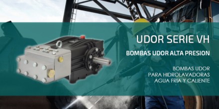 Bombas UDOR Alta Presión Serie VH Bombas UDOR Alta Presión Serie VH 